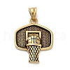 304 Stainless Steel Pendants STAS-Z126-07AG-1