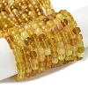 Natural Yellow Opal Beads Strands G-R013-C01-2