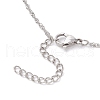3Pcs 3 Sizes 304 Stainless Steel Macrame Pouch Empty Stone Holder Necklace Making NJEW-JN05240-8