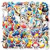 50Pcs Cartoon Birds Paper Sticker STIC-C012-06-2