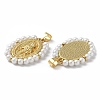 Rack Plating Brass Pendants KK-M254-05G-2