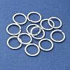 Brass Jump Rings KK-M165-9mm-01S-RS-1