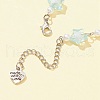 Alloy Heart with Word Pendant Necklace NJEW-FZ00004-13-4