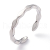 Brass Cuff Rings RJEW-P020-13P-1