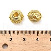 Hollow Brass European Beads KK-L229-012G-3