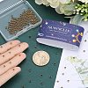 SUNNYCLUE 200Pcs PVD Vacuum Plating 304 Stainless Steel Spacer Beads STAS-SC0006-89B-3