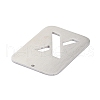 Non-Tarnish 304 Stainless Steel Pendants STAS-K216-49X-P-4
