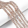 Electroplate Glass Beads Strands EGLA-A034-T2mm-B24-1