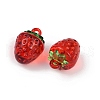 Transparent Resin Pendants RESI-R466-01-2