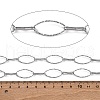 304 Stainless Steel Oval Link Chains CHS-B006-12P-3