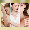 DELORIGIN DIY 304 Stainless Steel Geometry Dangle Earrings Making Kit DIY-DR0001-36-7