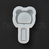 Bear's Head Wind Chime Quicksand DIY Silhouette Silicone Molds SIMO-H003-03-3