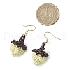 Glass Seed Beads Dangle Earrings EJEW-MZ00325-3