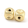 Brass Textured Beads KK-P258-04B-G-2