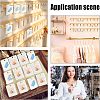 Velvet and Plastic Brooch Display Cards DIY-WH0209-43-7