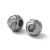 304 Stainless Steel Rhinestone European Beads STAS-A092-10F-P-2