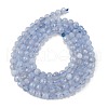 Natural Blue Lace Agate Beads Strands G-E411-12-3mm-01-5