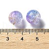 Transparent Crackle Acrylic Beads DACR-D300-01H-10mm-3