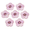 Computerized Embroidery Non Woven Fabric Self-adhesive Patches X-AJEW-T010-02E-1