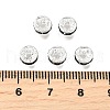 Brass Grade A Rhinestone Spacer Beads RB-A014-Z6mm-02S-4