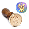 Wax Seal Stamp Set AJEW-WH0208-780-5