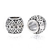 Tibetan Style Alloy European Beads TIBEB-N005-062-2