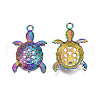 Rainbow Color Alloy Big Pendants PALLOY-N156-194-3