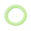 Plastic Telephone Cord Elastic Hair Ties X-OHAR-Q044-21-2
