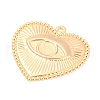 Rack Plating Brass Pendant Cabochon Setting KK-M261-05G-2