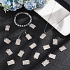  40Pcs 8 Style Tibetan Style Alloy Pendants FIND-NB0003-49-4