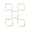 Brass Beads Frames KK-M288-01G-D-1