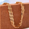 Alloy Mesh Chain Choker Necklaces for Women FS-WGFCB03-01-2