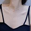 8 Heart Stainless Steel Link Chain Necklaces for Women FS-WG5BF1A-01-2