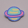 Planet Plastic Brooch for Backpack Clothes JEWB-TAC0007-08-1