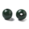 Christmas Printed Schima Wood  European Beads WOOD-G023-17C-2