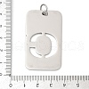 304 Stainless Steel Pendants STAS-M115-01P-C-3