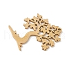 304 Stainless Steel Pendants STAS-V016-12G-2
