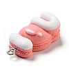 Opaque Resin Pendants RESI-G043-F12-4
