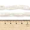 Natural Baroque Keshi Pearl Beads Strands PEAR-B004-04B-01A-5