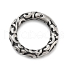 304 Stainless Steel Spring Gate Rings STAS-V008-16AS-1