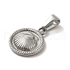 304 Stainless Steel Pendants STAS-B053-27P-2