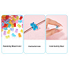  200Pcs Transparent Acrylic Beads MACR-TA0001-36-18