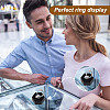 Acrylic Finger Ring Display Holders RDIS-WH0020-02A-02-6
