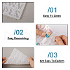 1Pc Letter & Number Connector Charm Silicone Molds DIY-TA0005-09-4