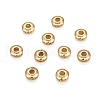 Brass Micro Pave Cubic Zirconia Beads ZIRC-F001-121G-4