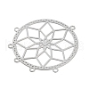 Tarnish Resistant 201 Stainless Steel Chandelier Component Links STAS-K257-40P-2