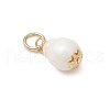 Natural Freshwater Pearl Pendants PALLOY-JF03398-4