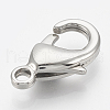 Tarnish Resistant 304 Stainless Steel Lobster Claw Clasps STAS-T033-25F-1