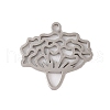 Mother's Day Non-Tarnish 304 Stainless Steel Pendants STAS-S139-06P-07-1