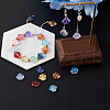 Craftdady Transparent Spray Painted Glass Beads GGLA-CD0001-06-13